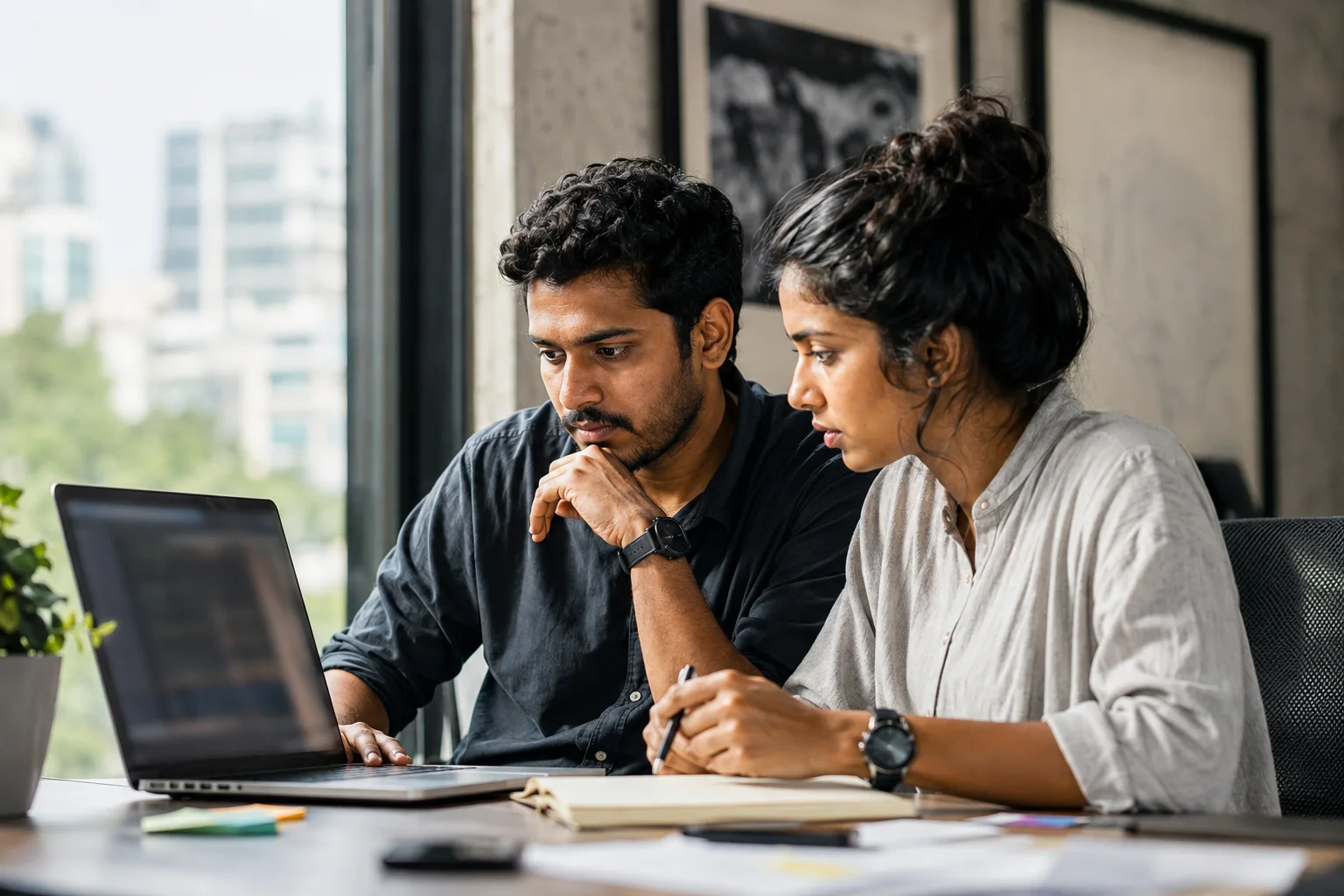 Sri Lankan developers reviewing a high-performance web build